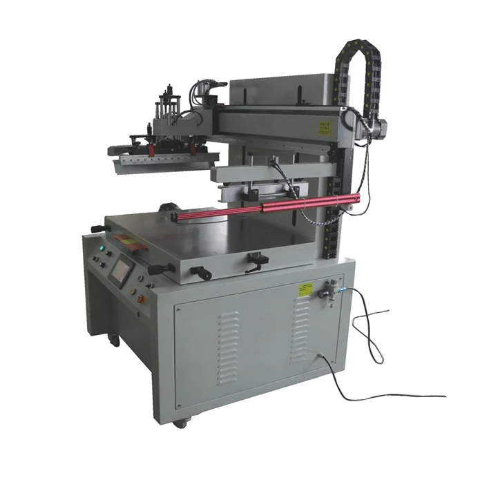 Hot Selling New Automatic Precision Type Vacuum Table Plain Screen Printing Machine Used Label Card Paper Printer Motor Farm