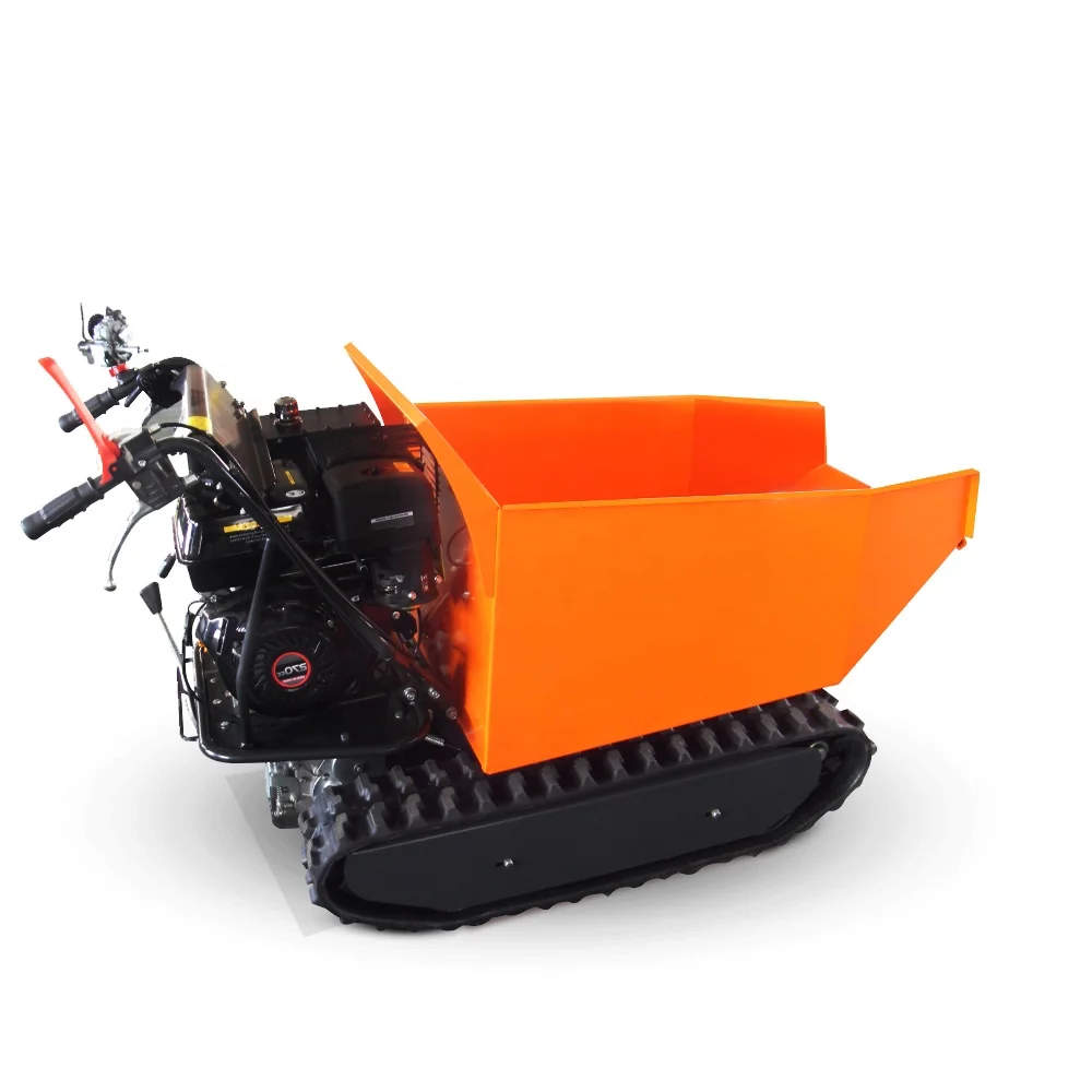 Многофункциональный мини-гусеничный самосвал вездеход полезная нагрузка 500 кг тачка мощный бетонный багги/самосвал