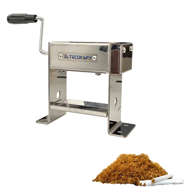 Mirror Stainless Steel Home Use Portable Herb Cutting Machine for Manual Tobacco Shredder