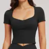 Black short sleeves