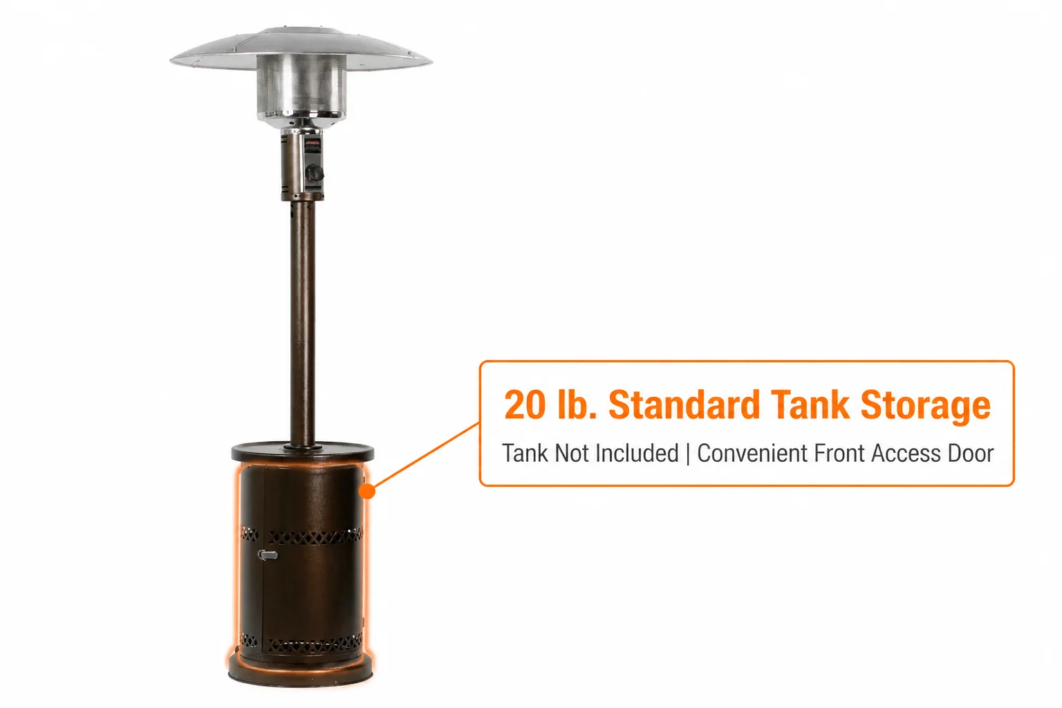 Patio Heater, 48K, BTU - detail 16