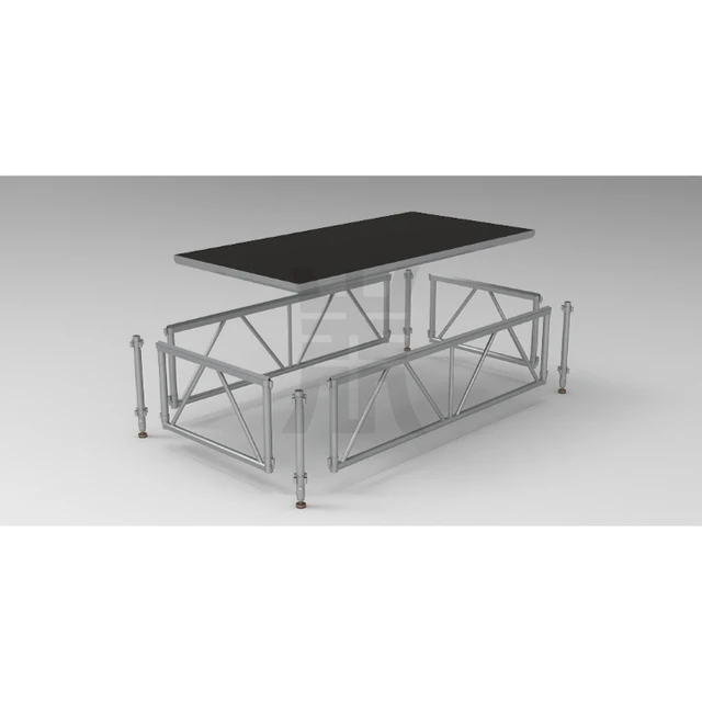 Portable TUV-approved Aluminium Alloy for Stage Truss Display for Mobile Concert School Events Square Triangle Pattern Box Truss