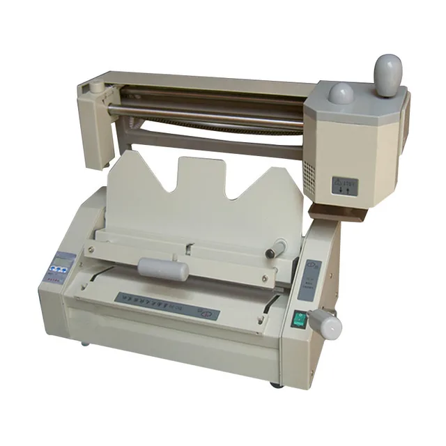 93R3 Touch Display Automatic Book Printing Hot Melt Glue Binder Binding Machine A4