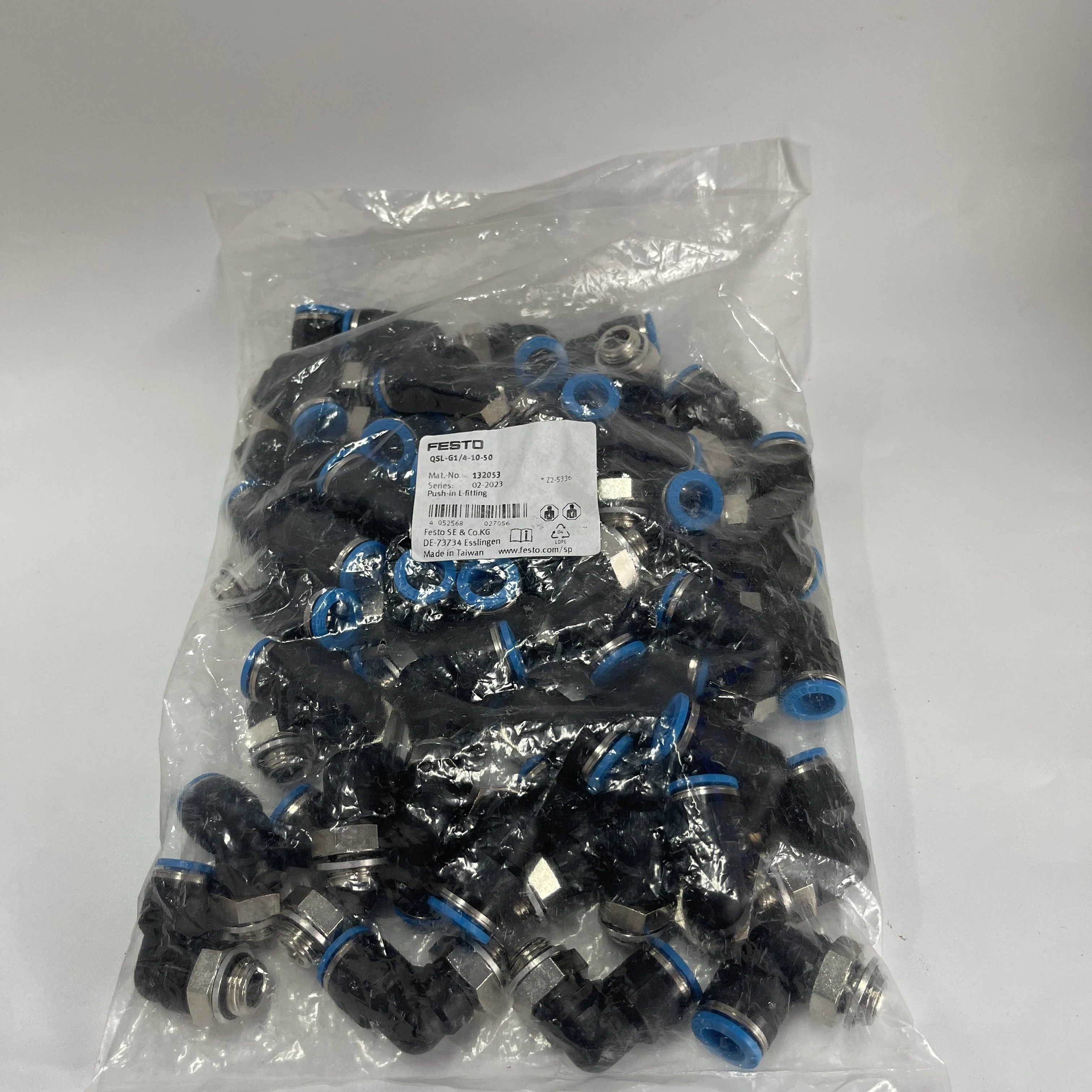 Festo Pneumatic Elbow Connector QSL-G1/4-10 Festo Pneumatic Elbow Connector QSL-G1/4-10