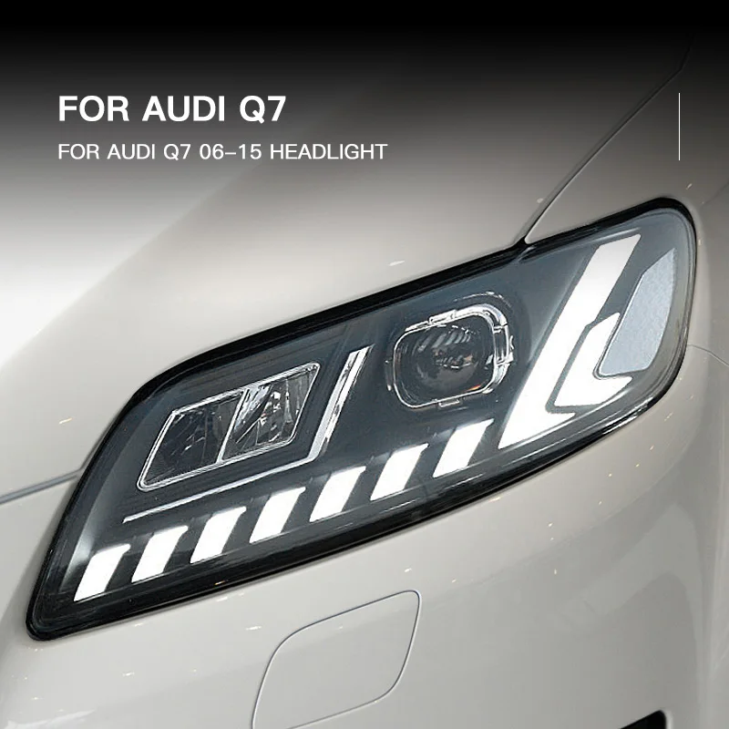 For Audi Q7 Led Headlight Assembly 20072016 Headlight Dynamic Signal