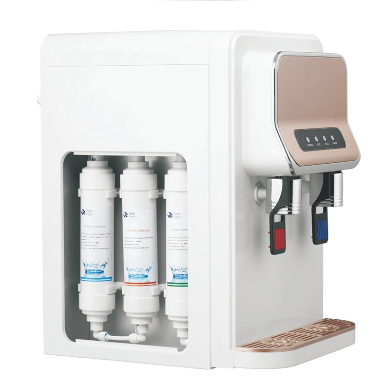 Dispensador de Agua con Refrigeración por Compresor, Fuente Enfriadora de Agua Pou, Dispensador de Agua con Sistema Ro