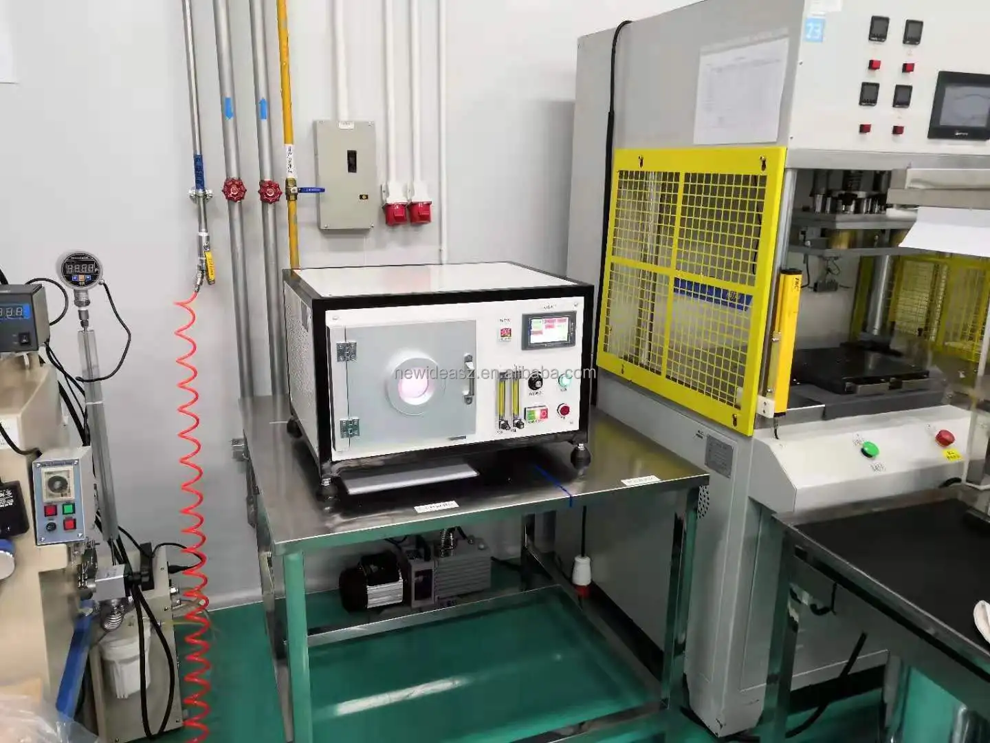 40 kHz Plasma Cleaning Machine Lab Plasma Cleaner with 10L Vacuum Plasma Chamber