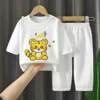 vêtements de maison tigre blanc