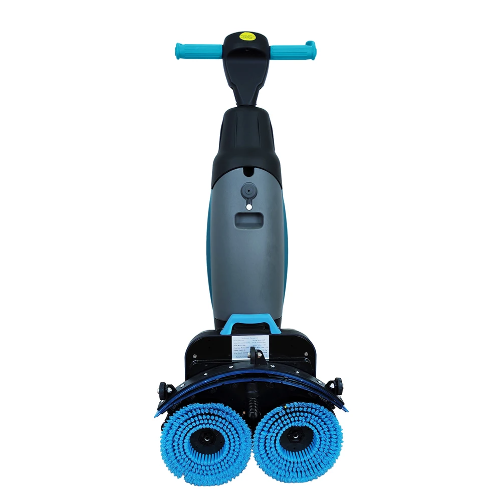 Walk Behind Battery Cleaning Machine Electric Floor Cleaning Scrubber