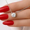 A# Moissanite+GRA Certificate-White Gold