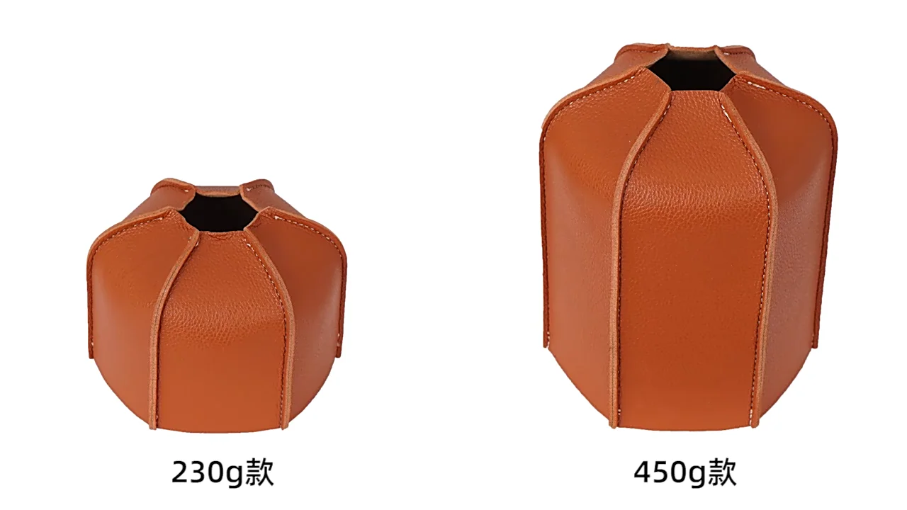 Kinggear Wholesale Outdoor Camping Pu Leather Gas Tank Cover Custom Gas