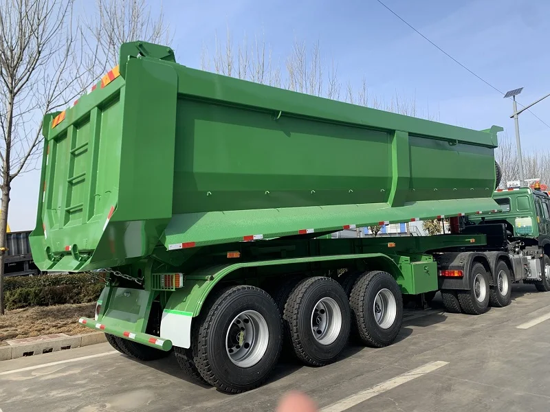 Vehicle Master 2 3 4 Axles Dump Semi Trailer Tipper Trailer/Dumper/Tipping Semi Truck Trailer Scrap Tipper Trailer