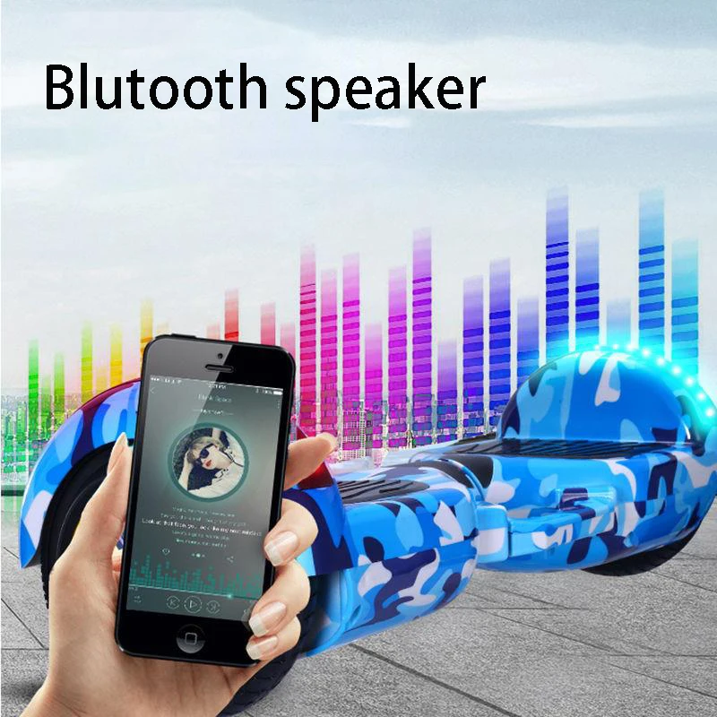 2023 двухколесный 6 5 дюйма умный электрический самобалансирующийся скутер для взрослых и детей