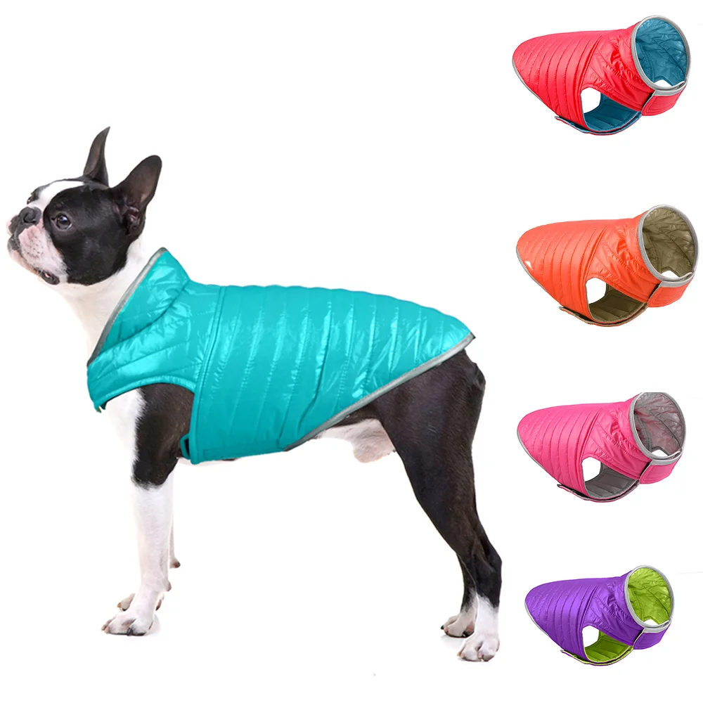 Pet Apparel Dog Winter Puffer Jackets Luxury Dog Jacket Waterproof
