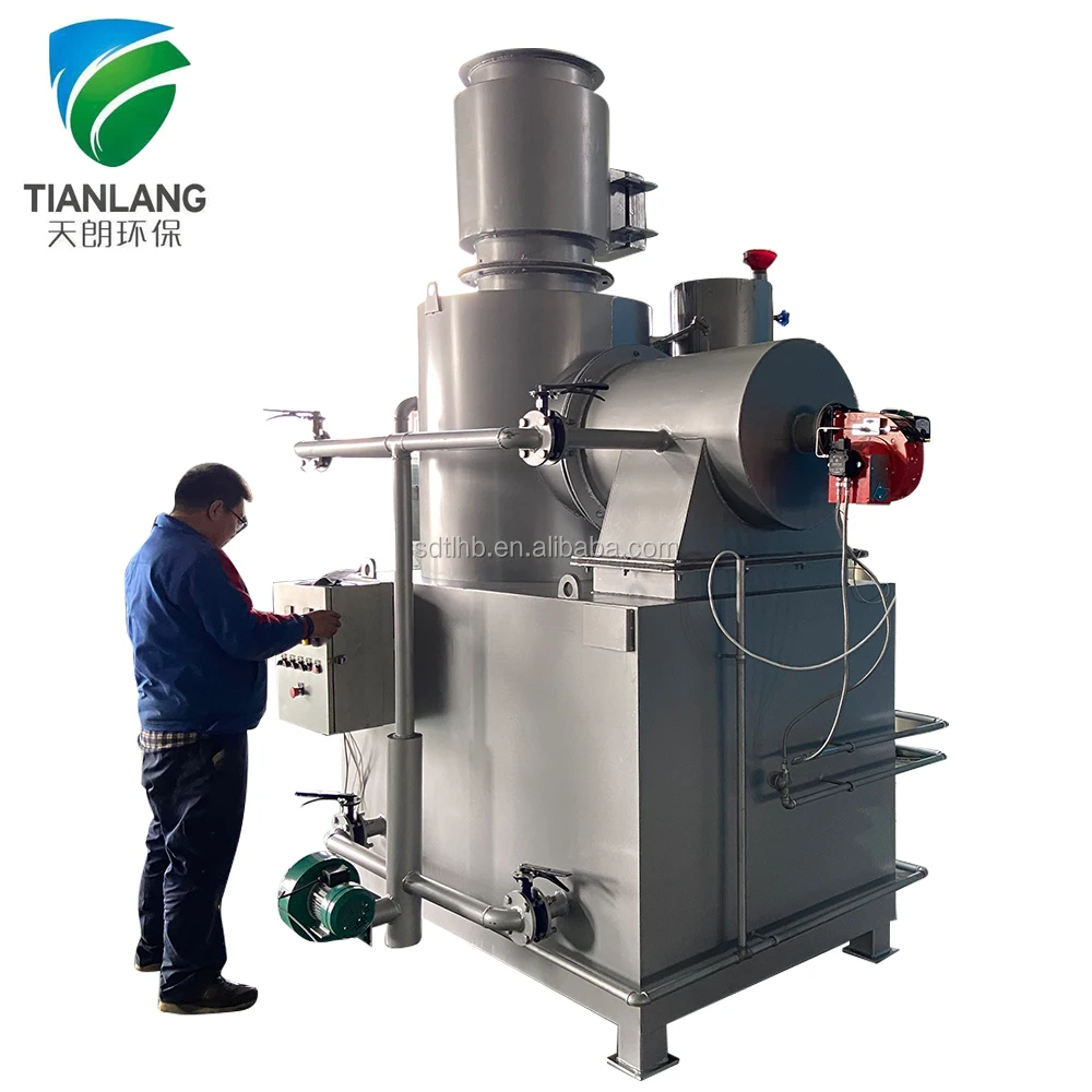 Smokeless General Hazardous Garbage Incinerator for Various Waste Management Treatment