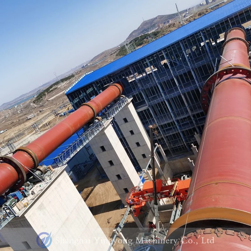 Energy Serving Gypsum Rotary Calving Kiln Magnesium Oxide Magnesite Calcination Rotary Dryer with Core Component Bearings