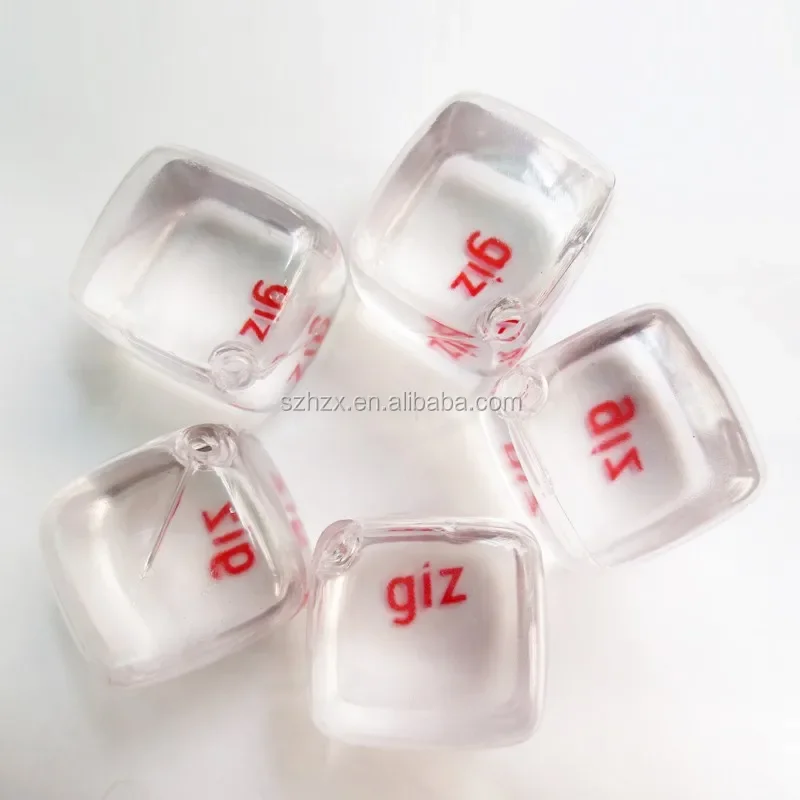Reusable Ice Cube Colorful Square Plastic Ice Cubes Without Diluting BPA Free, Refreezable Ice Cubes for Drinks