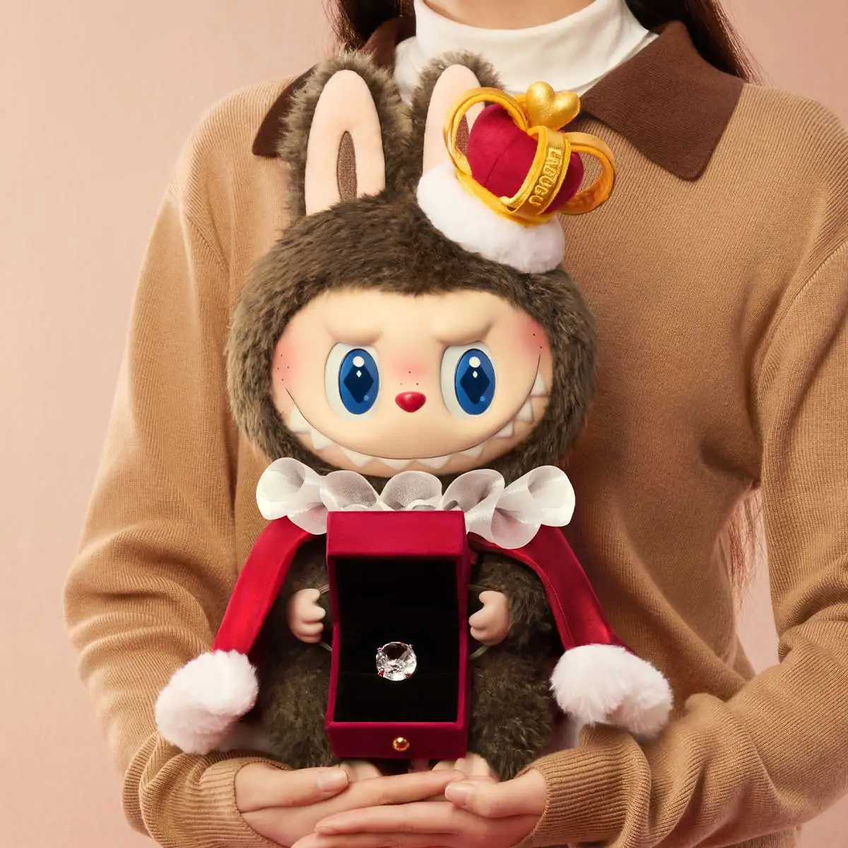 Pop Mart THE MONSTERS Let's Checkmate Plush Toy Dolls