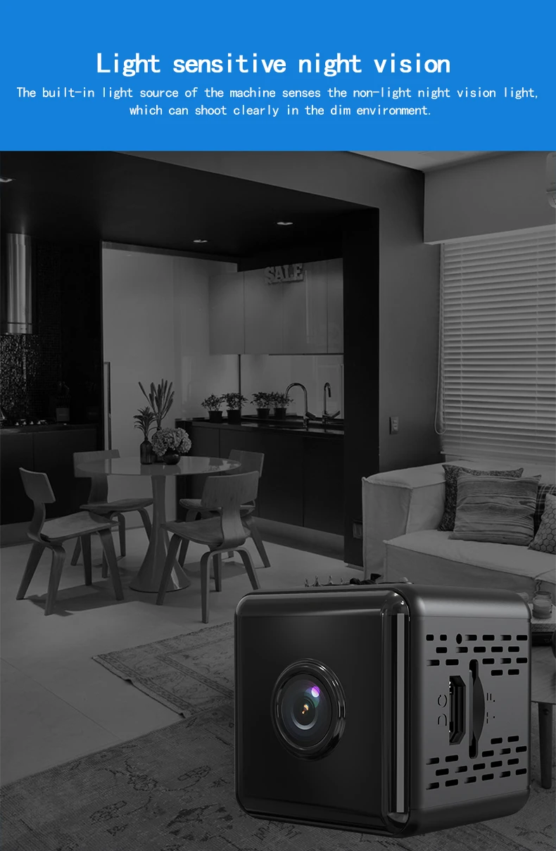 X6 Mini Camera QR Code - Secure Your House Efficiently