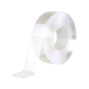 Manufacturer Competitive Price Super Strong Transparent Nano Traceless Double Self Adhesive Tape Roll Full