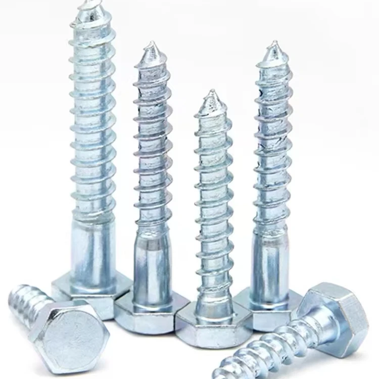 Hexagonal Flat Head Stainless Steel Self-Tapping Screw 25/40mm Length Sharp Tail Oval Style ISO Standard M3/M4/M6/M8 Thread