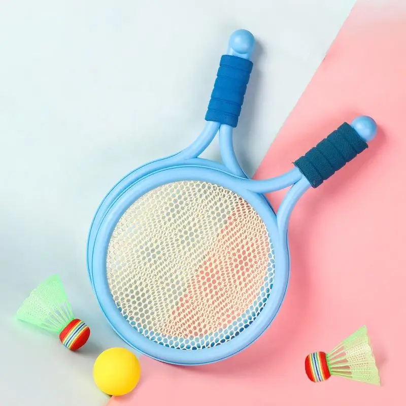 Детский спортивный игровой набор 2 в 1 ракетка игрушка детская игрушка набор ракеток для бадминтона