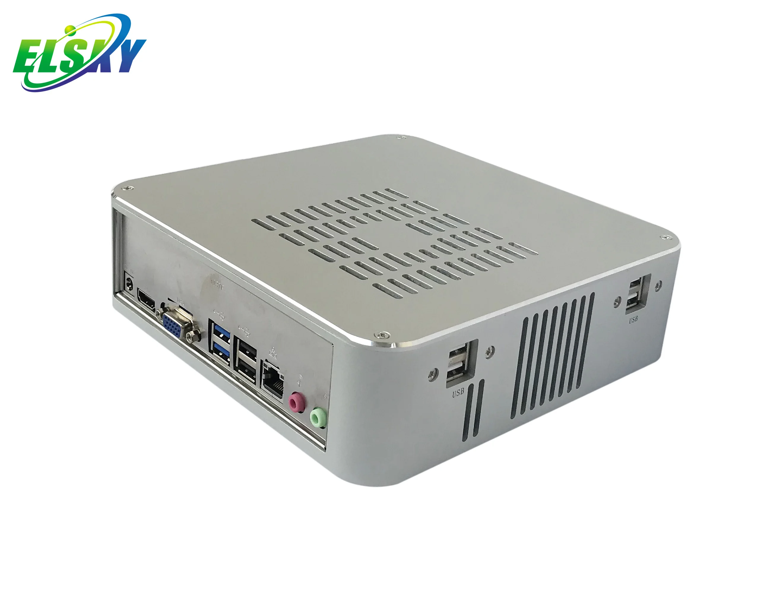 ELSKY Ubuntu Mini Pc HD4009 7th Gen I3 Kaby Lake Gaming