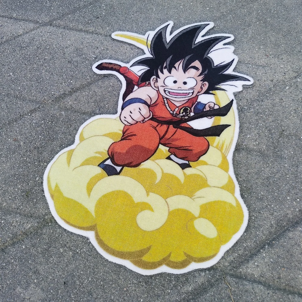 ドラゴンボール　ヤムチャ　ラグ　カーペット ドラゴンパールタフテッドプリントカーペットドラゴンボール漫画