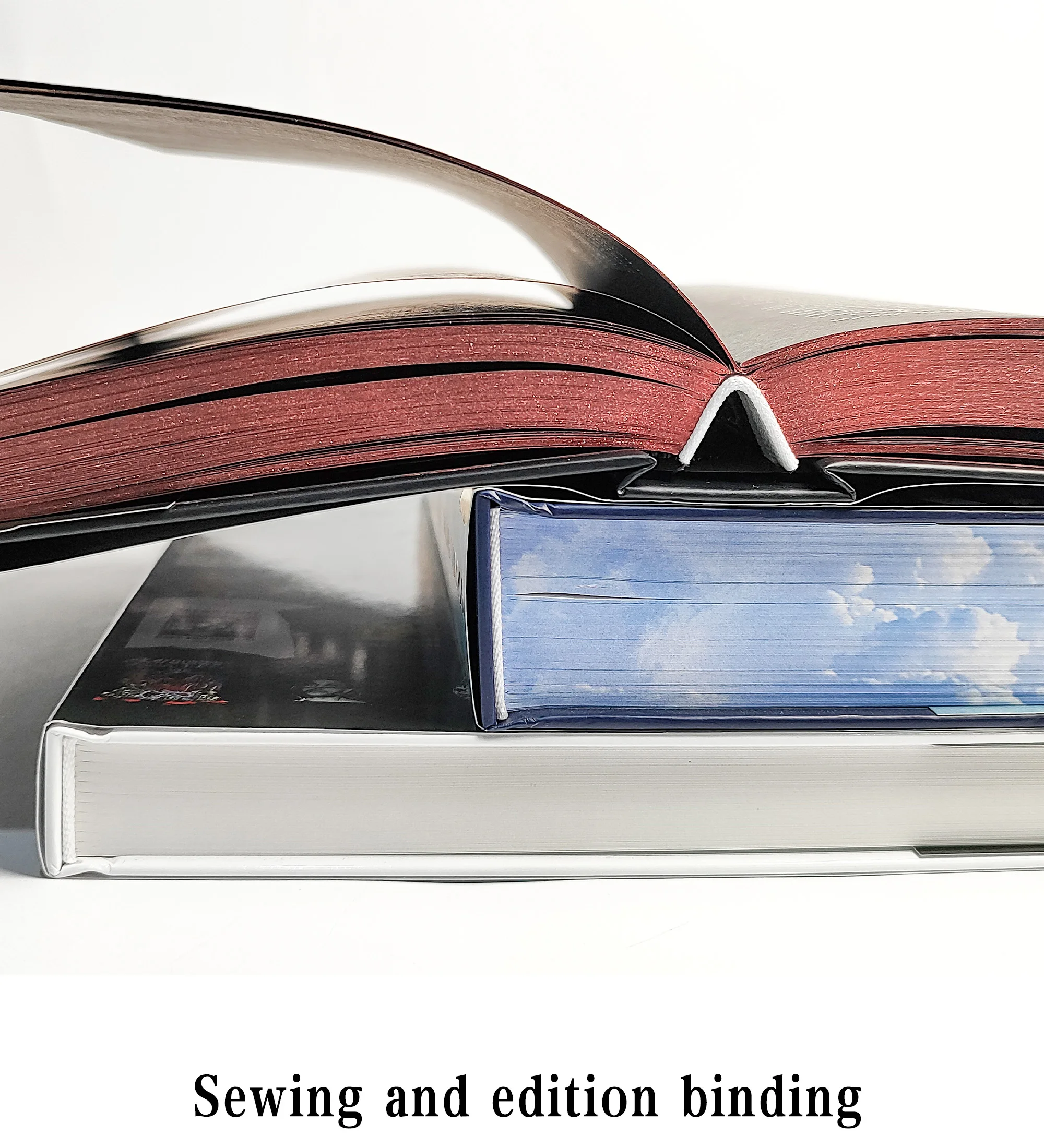 Custom Independent Publisher Romantic Fiction Novel Book Printing Service with Spray Edges Hardcover Book with Dust Jacket factory