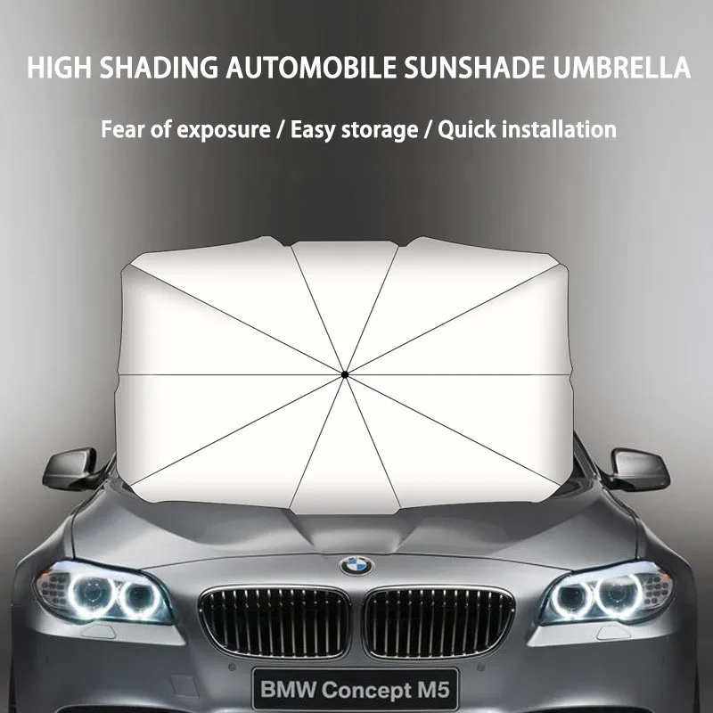 
car sunshade umbrella uv windshied cover foldable sun proof car sunshade cover foldable window cover 