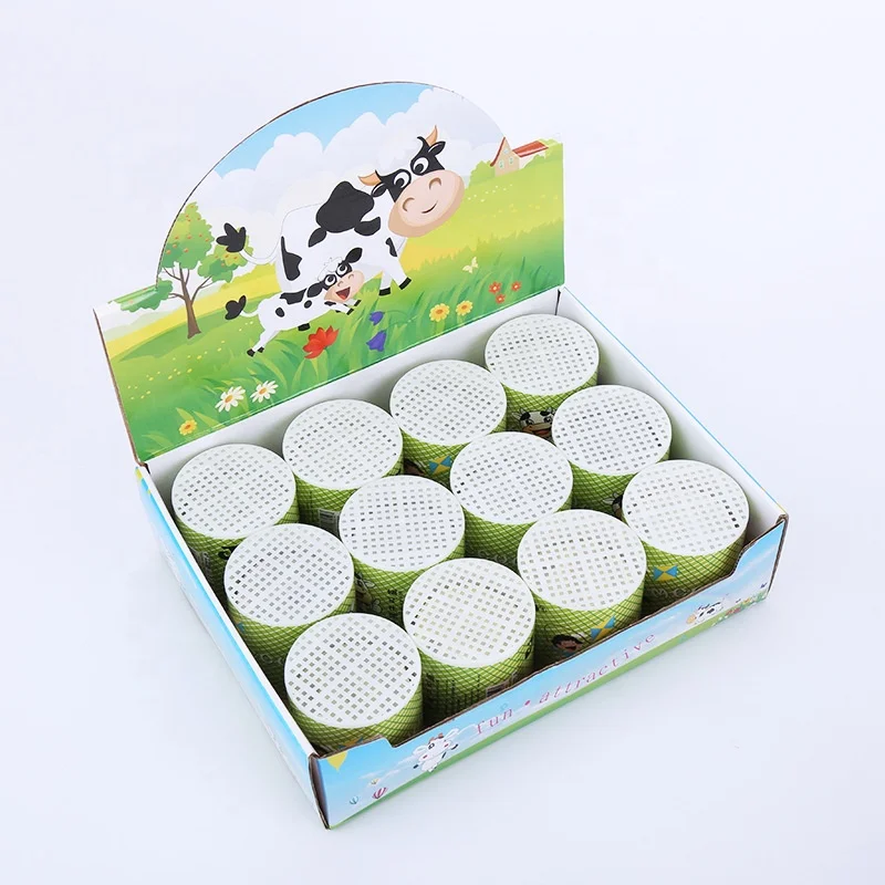 LP Baby Toy Musical Cow Voice Box No Battery Moo Box Sound Toy Noise Sound Maker Without Electricity