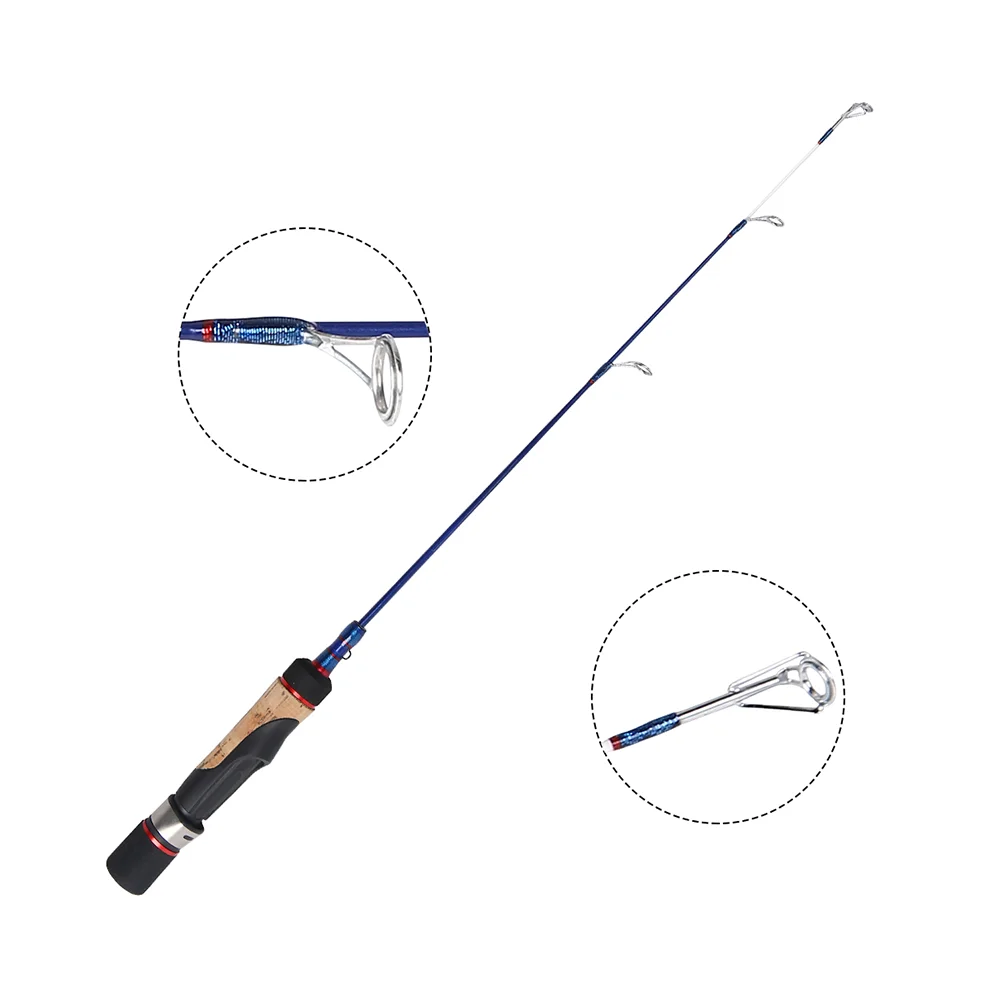 2 piece ice fishing rod