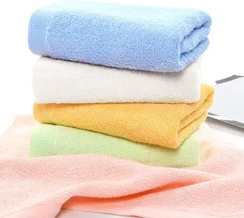 Soft Strong Absorbent Kids Premium Organic bamboo Fiber Hanging Loop  Newborn Baby Washcloths