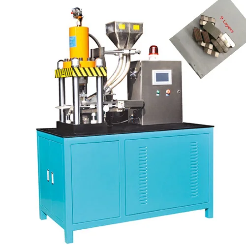 Sandwich Cold Press Diamond Segments Making Machine for Granite Cutting Block Slabs