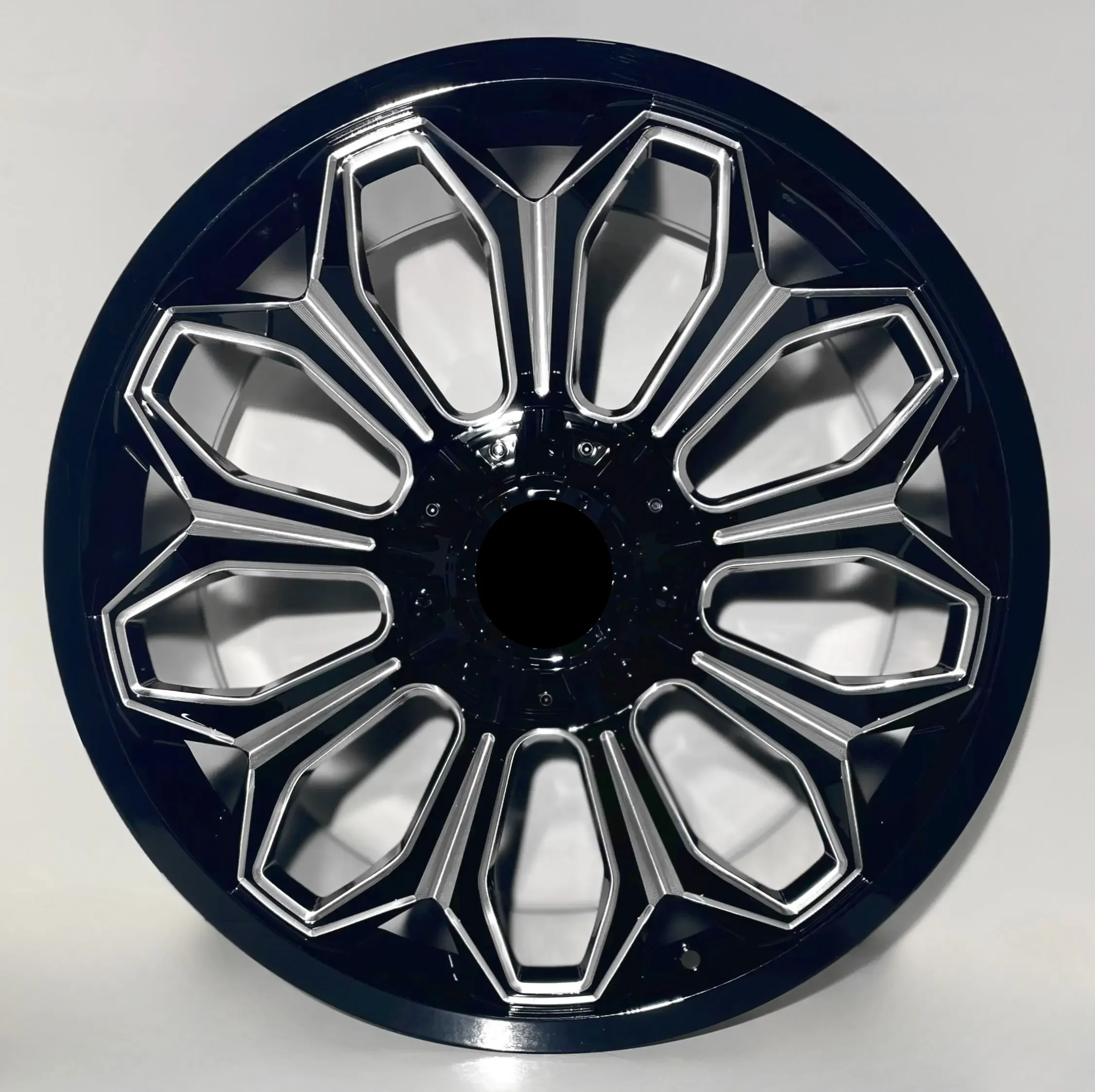 Multi-Spoke Design 17 18 20 Inch off Road Wheels 6x139.7 Deep Concave ...