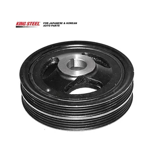 KINGSTEEL OEM 23124-26030 Hot Sale Car Parts Crankshaft Pulley for Hyundai KIA Accent Verna Avante Elantra Getz Matrix 06-