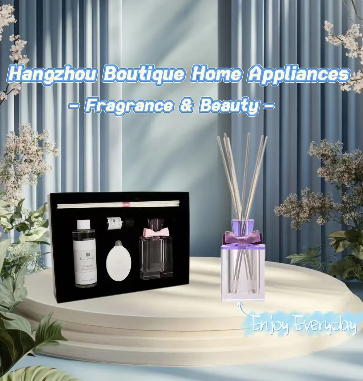 product custom wholesale luxury home decorative aromatherapy essential oil fragrance perfume crystal glass bottle reed diffuser gift-0