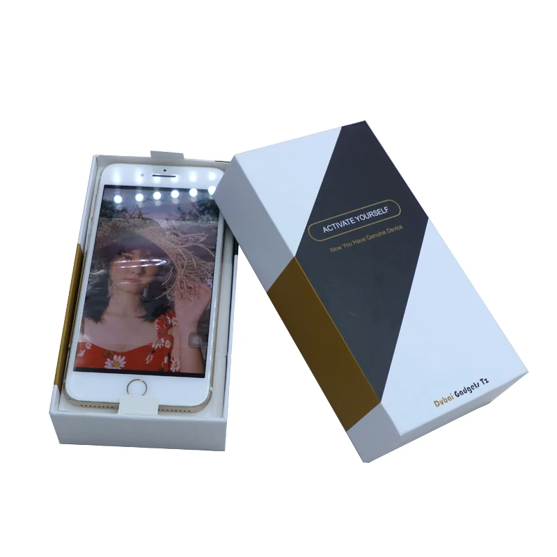 Zhonghao Manufacturer Mobile Phone Packaging Box Universal Plain White Cellphone Paper Boxes for Refurbished Iphone