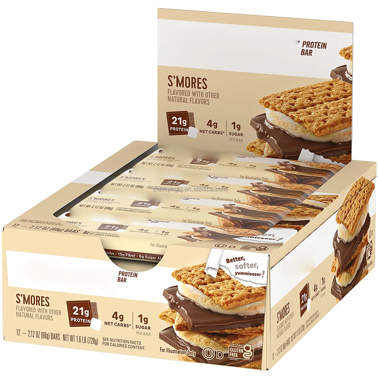 Protein Bar High Protein Snacks Gluten Free Energy Bar With Whey