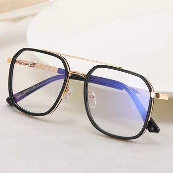 Fashion Square Eyeglasses White Frame Vogue Optical Glasses Vintage Branded Optical Eyewear Frames For Women Men