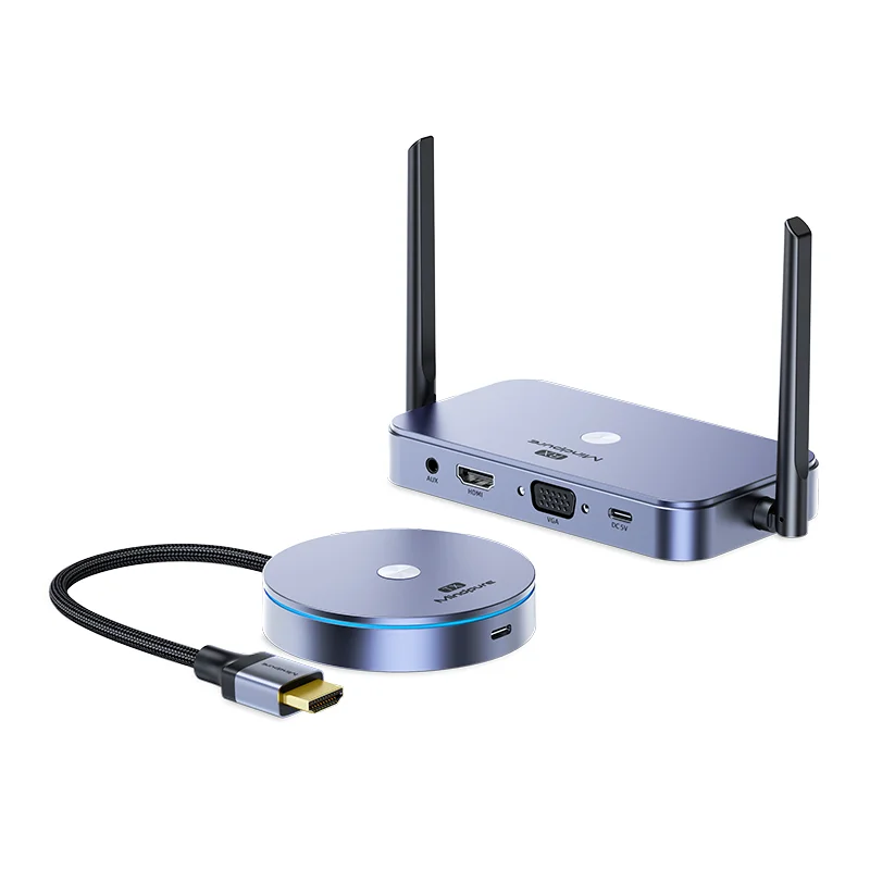 Adattatore HDMI Wireless 5G – Streaming 4K/1080P Per TV E Proiettore, Compatibile AirPlay/Miracast/DLNA, Plug & Play