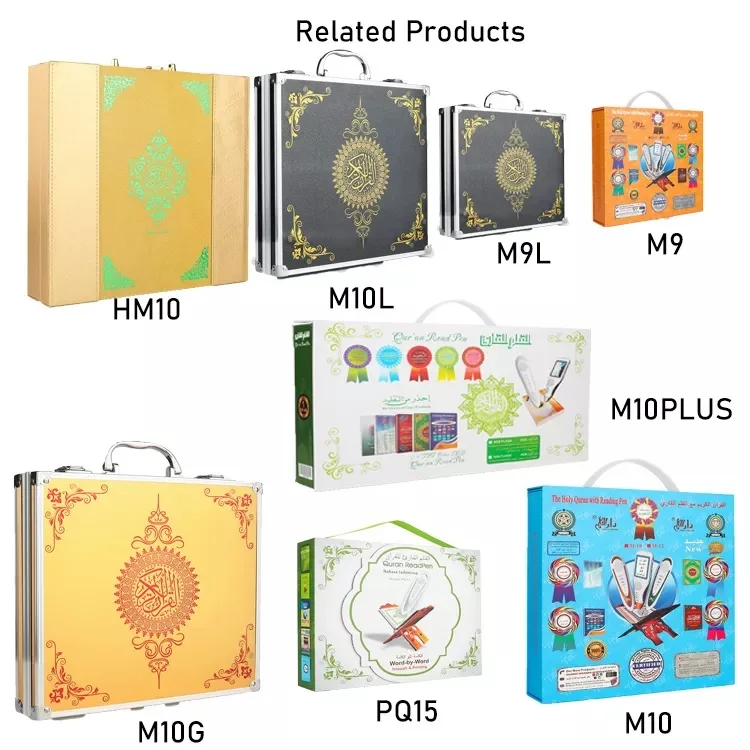 Islamic Gift Digital Learning Read Talking Tafseer Fasi Tajweed Qur'an Translation Recitation Player M10 Holy Quran Reading Pen