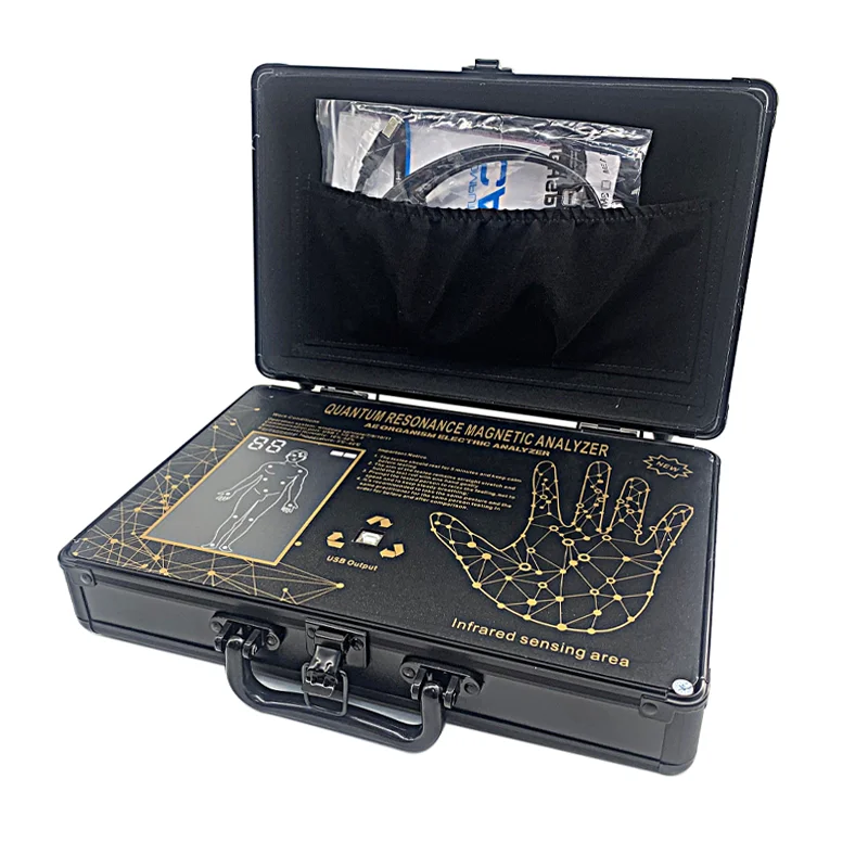 Latest French Software Quantum Resonance Magnetic Analyzer Body Health Analyzer