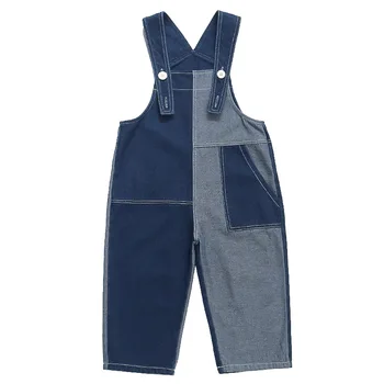 Girls' Denim Overalls 2025 New Style Children's Korean-style Pants Autumn Wear Little Girls Spring and Autumn Jumpsuits