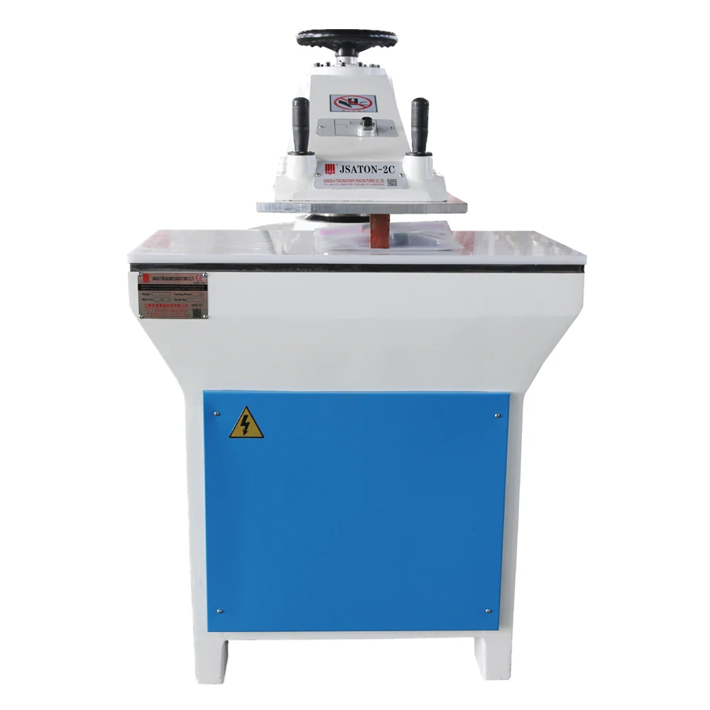Swing Arm Fabric swatch Cutters Die Cutting Machine