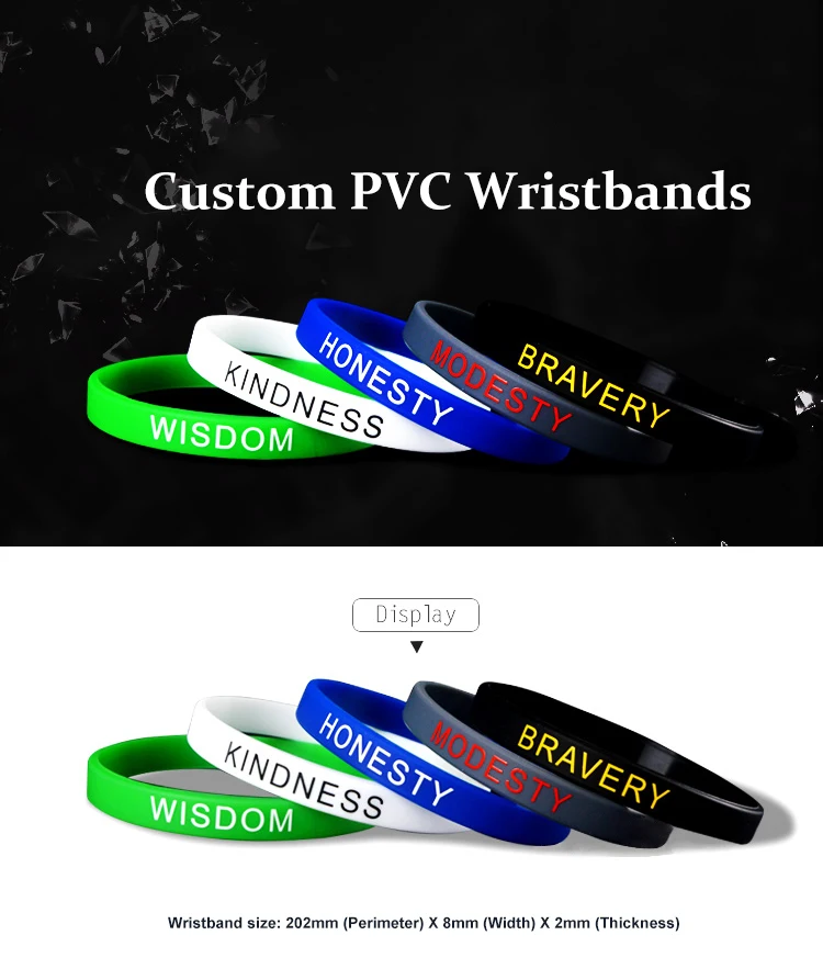 product custom promotional gift cheap silicone wristband keychain rubber bracelet sports event festival elastic hand ring sweat band-12