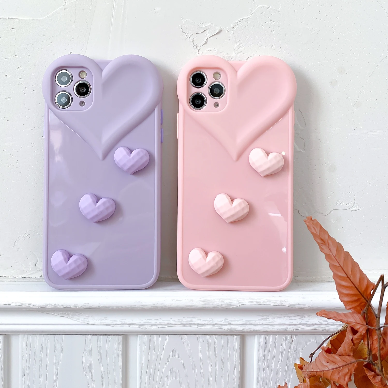 Pink Heart Sunglasses Glitter Phone Case – LoveCases