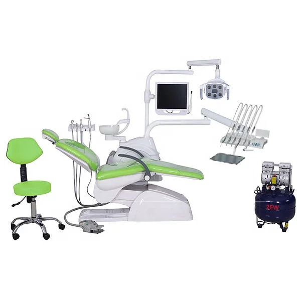 Medical luxury dental equipments dental chair with Compensation chair frame