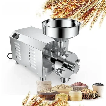 Stainless Electric Grain Complete Flour Mill Production Line Maize Grinding Machine Corn Food Powder Machine