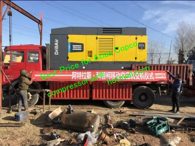 Atlas Copco XAXS600C XAXS 600C  Portable Air Compressor